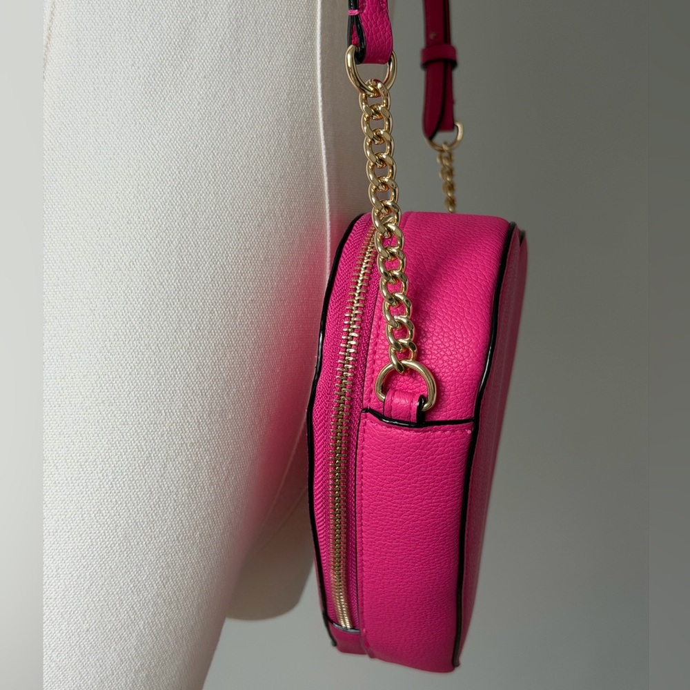 Victoria's Secret Heart Crossbody Bag - Hot Pink - Picture 4 of 15